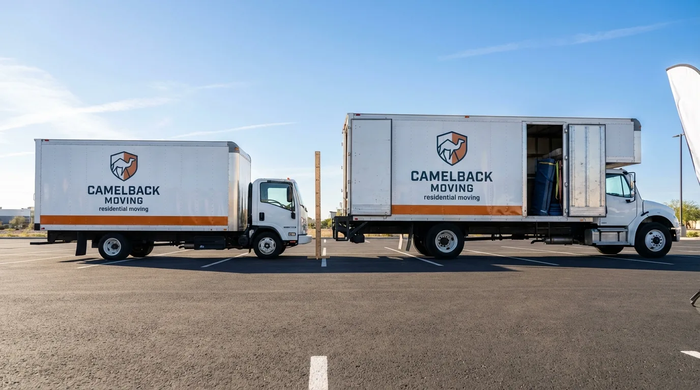 Moving truck size capacity guide in Sweet Springs